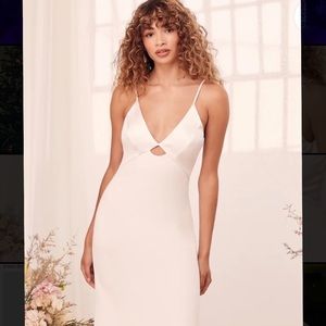 Lulus wedding floor length dress